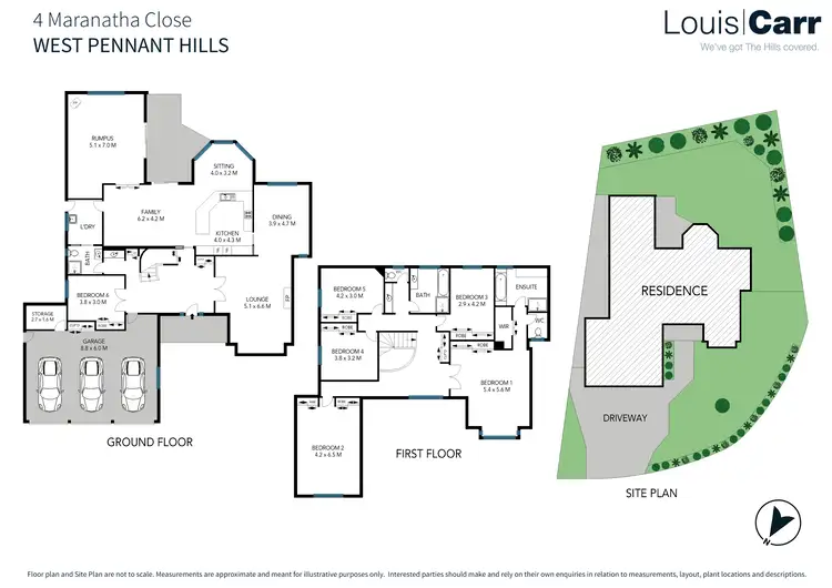 Floorplan of Homely house listing, 4 Maranatha Close, West Pennant Hills NSW 2125