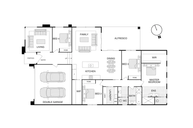 Floorplan of Homely house listing, 10 Redshaw Street, Coombs ACT 2611