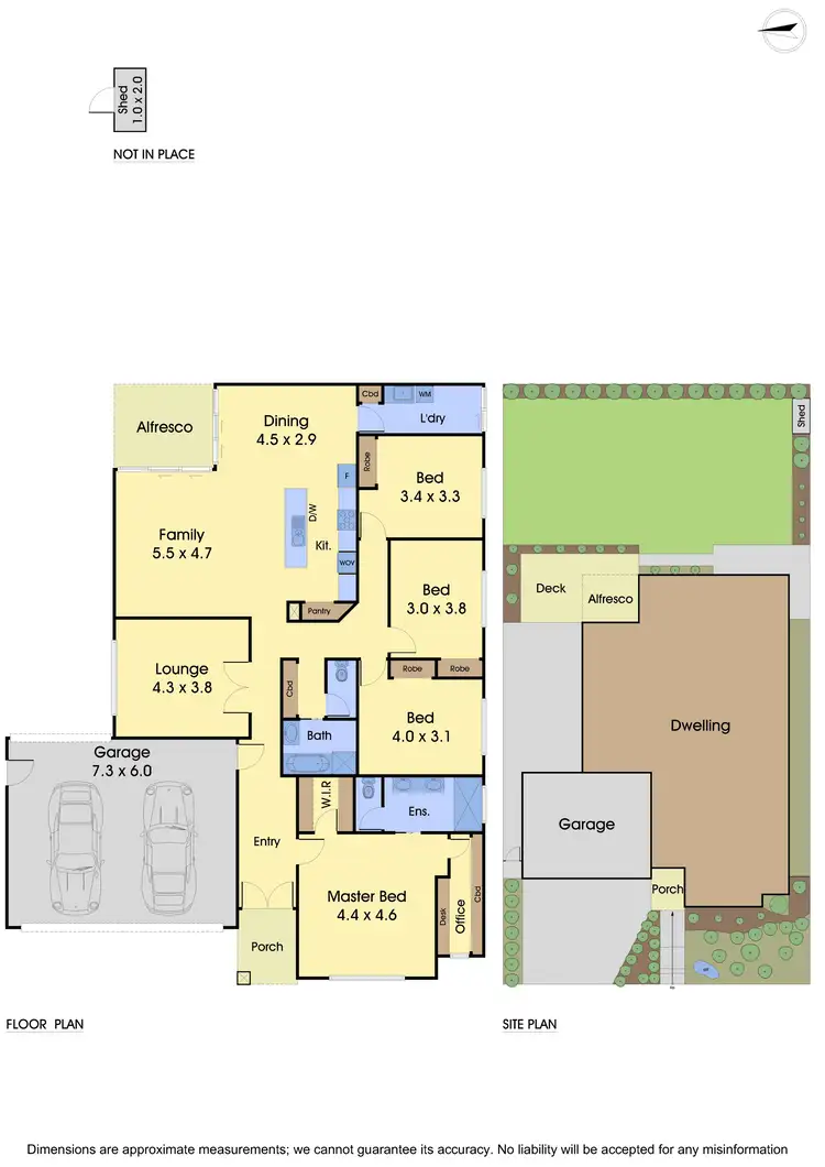 Floorplan of Homely house listing, 6 Kilkenny Rise, Doreen VIC 3754