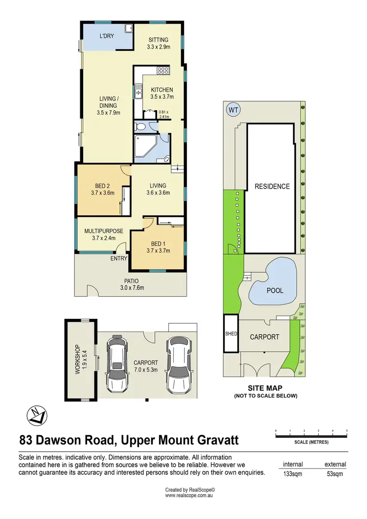 Floorplan of Homely house listing, 83 Dawson Road, Upper Mount Gravatt QLD 4122
