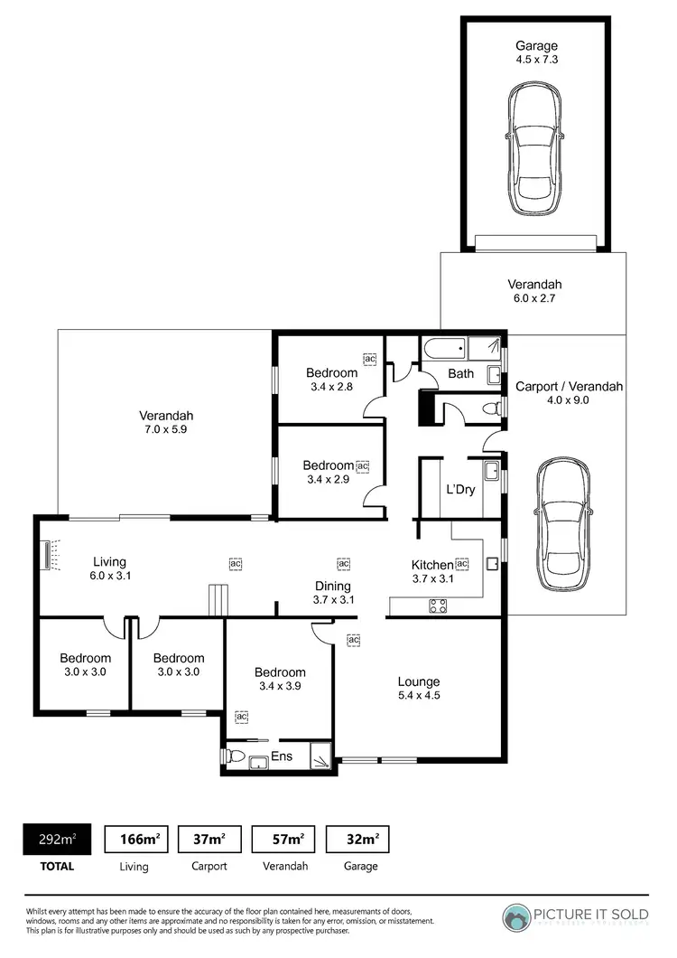 Floorplan of Homely house listing, 24 Koolena Crescent, Munno Para SA 5115