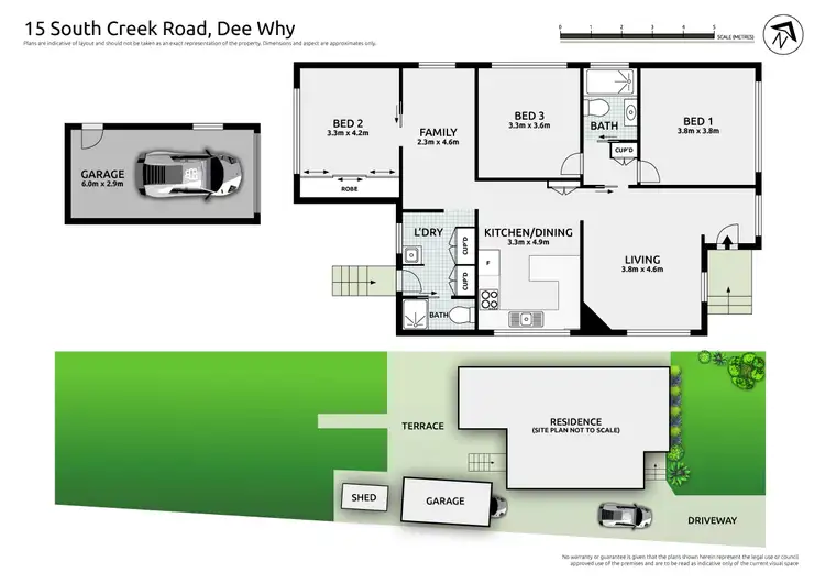 Floorplan of Homely house listing, 15 South Creek Road, Dee Why NSW 2099