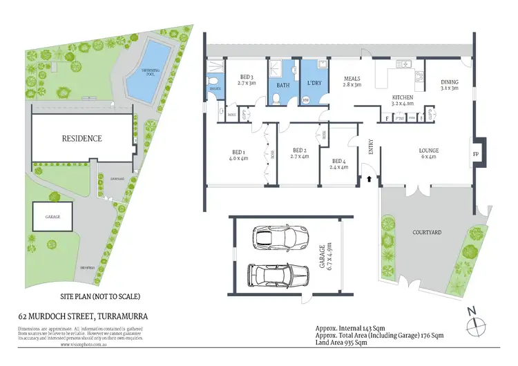 Floorplan of Homely house listing, 62 Murdoch Street, Turramurra NSW 2074