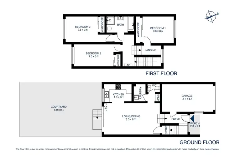 Floorplan of Homely townhouse listing, 69/173a Reservoir Road, Blacktown NSW 2148