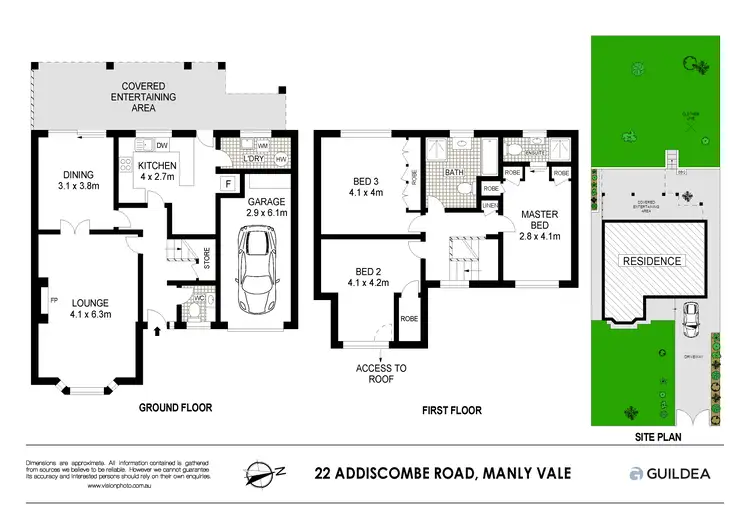 Floorplan of Homely house listing, 22 Addiscombe Road, Manly Vale NSW 2093