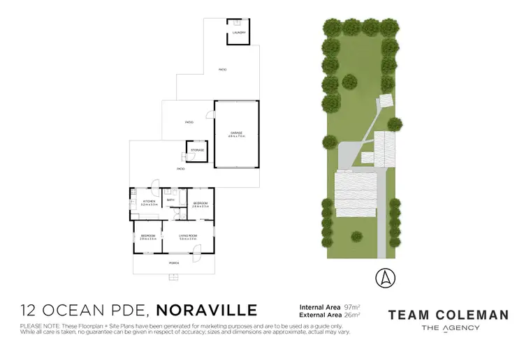 Floorplan of Homely house listing, 12 Ocean Parade, Noraville NSW 2263