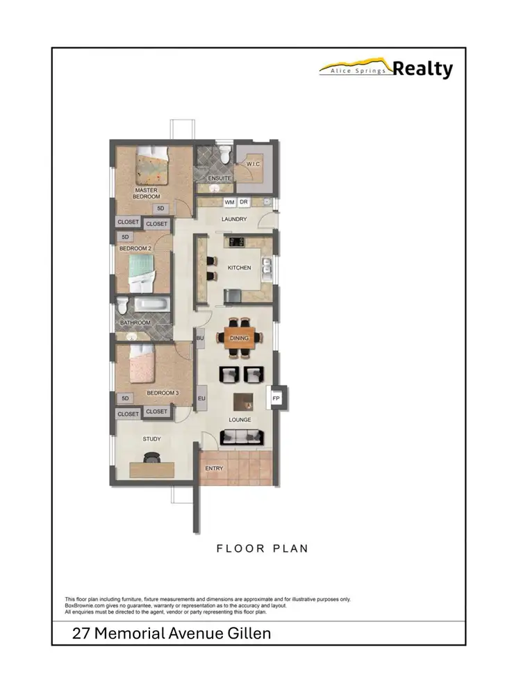 Floorplan of Homely house listing, 27 Memorial Avenue, Gillen NT 870