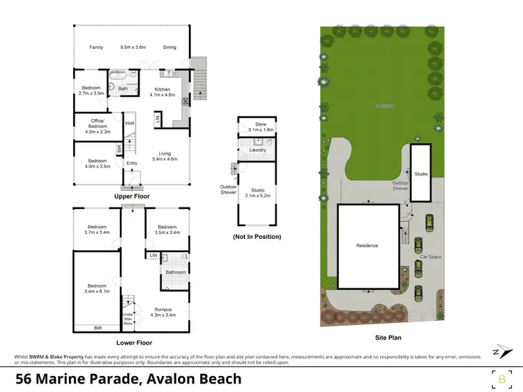 Floorplan of Homely house listing, 56 Marine Parade, Avalon Beach NSW 2107