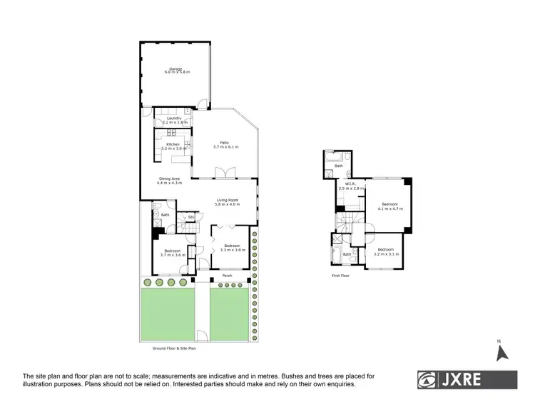 Floorplan of Homely townhouse listing, 1/15 Robinson Street, Clayton VIC 3168