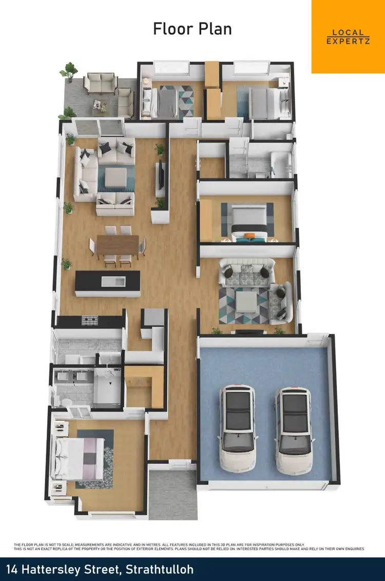Floorplan of Homely house listing, 14 Hattersley Street, Strathtulloh VIC 3338