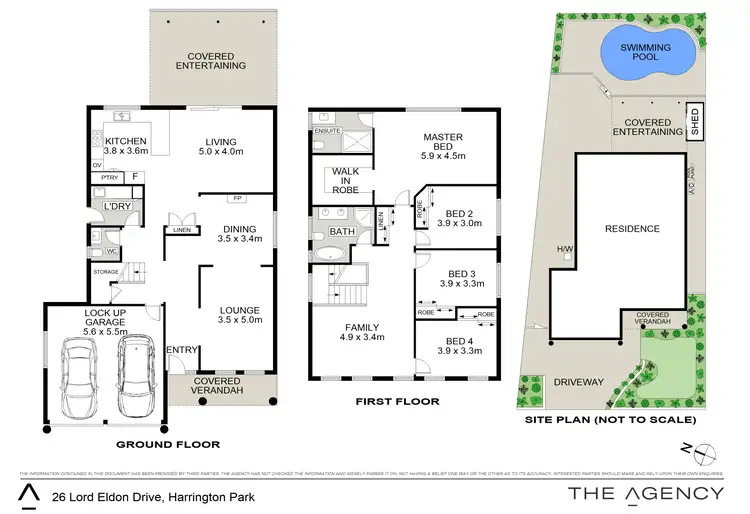 Floorplan of Homely house listing, 26 Lord Eldon Drive, Harrington Park NSW 2567