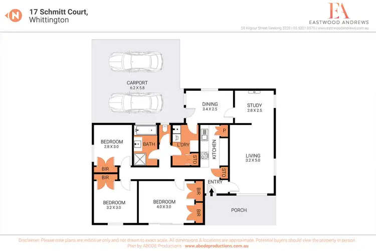 Floorplan of Homely house listing, 17 Schmitt Court, Whittington VIC 3219