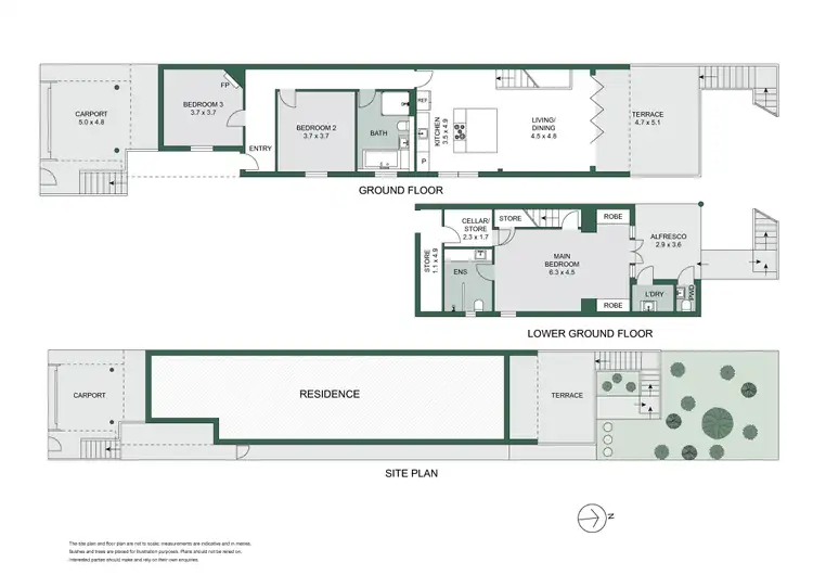 Floorplan of Homely house listing, 17 Ourimbah Road, Mosman NSW 2088