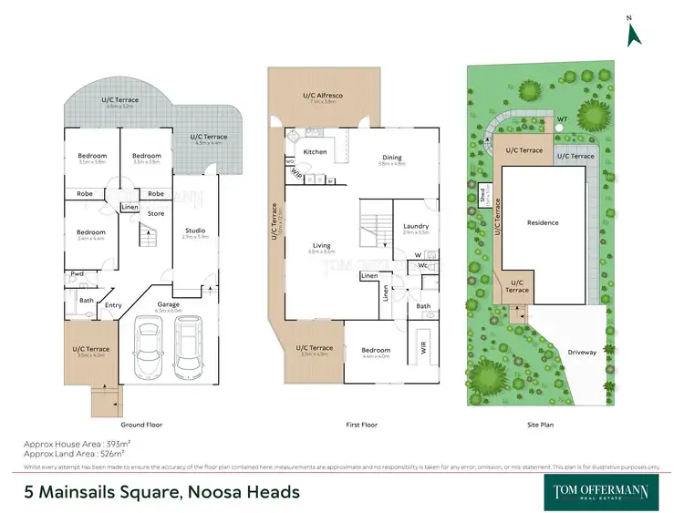 Floorplan of Homely house listing, 5 Mainsails Square, Noosa Heads QLD 4567