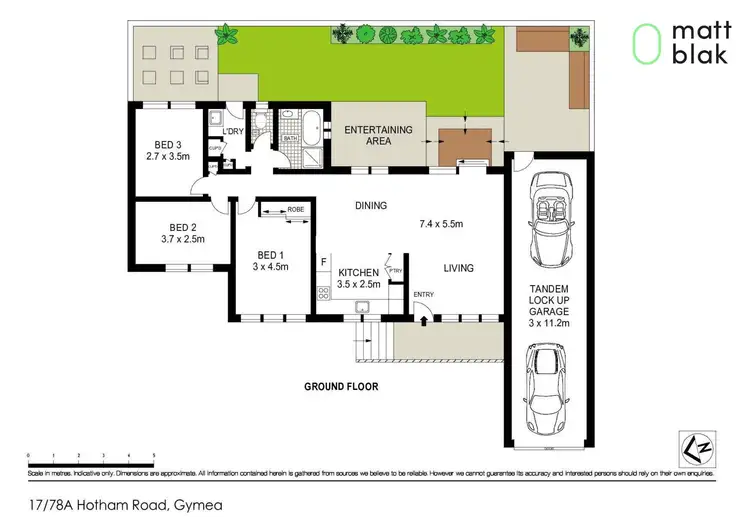 Floorplan of Homely villa listing, 17/78A Hotham Road, Gymea NSW 2227