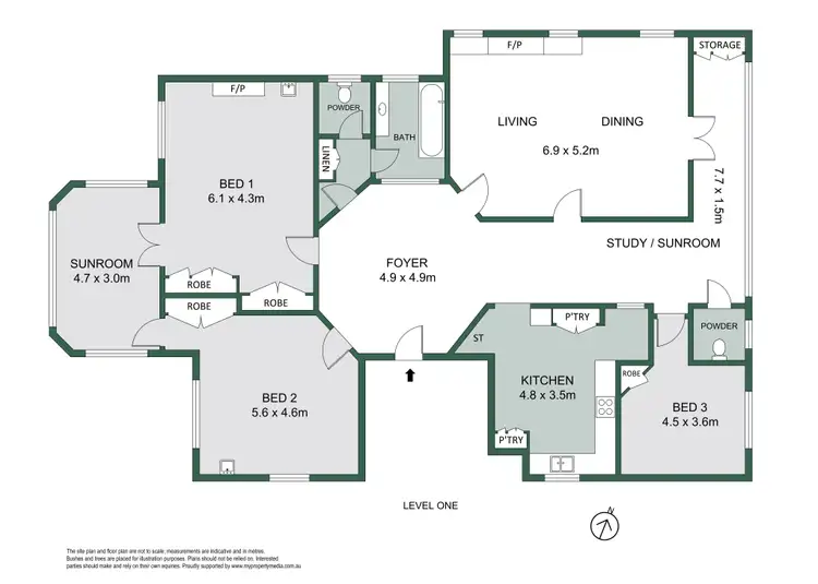 Floorplan of Homely apartment listing, 2/132 Kurraba Road, Kurraba Point NSW 2089