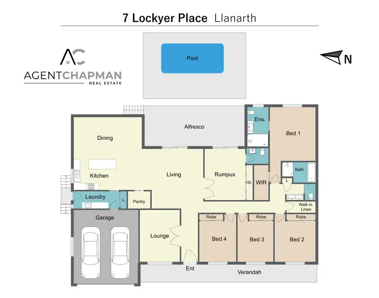 Floorplan of Homely house listing, 7 Lockyer Place, Llanarth NSW 2795