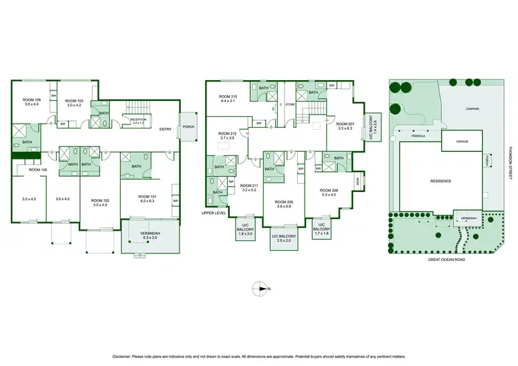 Floorplan of Homely house listing, 175 Great Ocean Road, Apollo Bay VIC 3233