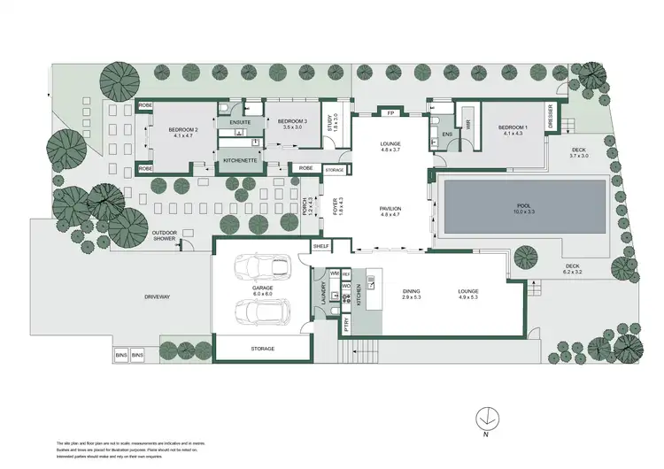 Floorplan of Homely house listing, 23 Perry Street, Coolum Beach QLD 4573