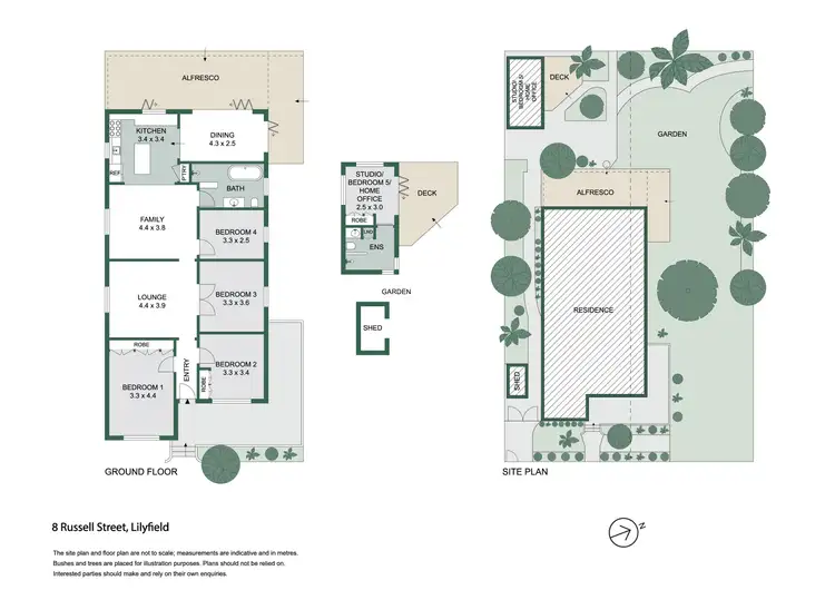 Floorplan of Homely house listing, 8 Russell Street, Lilyfield NSW 2040