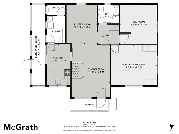 Floorplan of Homely house listing, 1 Allambi Place, Cooma NSW 2630