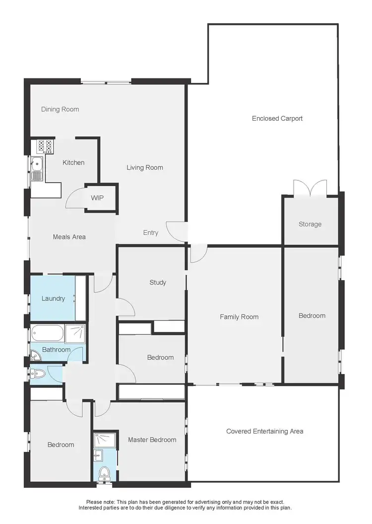 Floorplan of Homely house listing, 397 Colley Street, Lavington NSW 2641