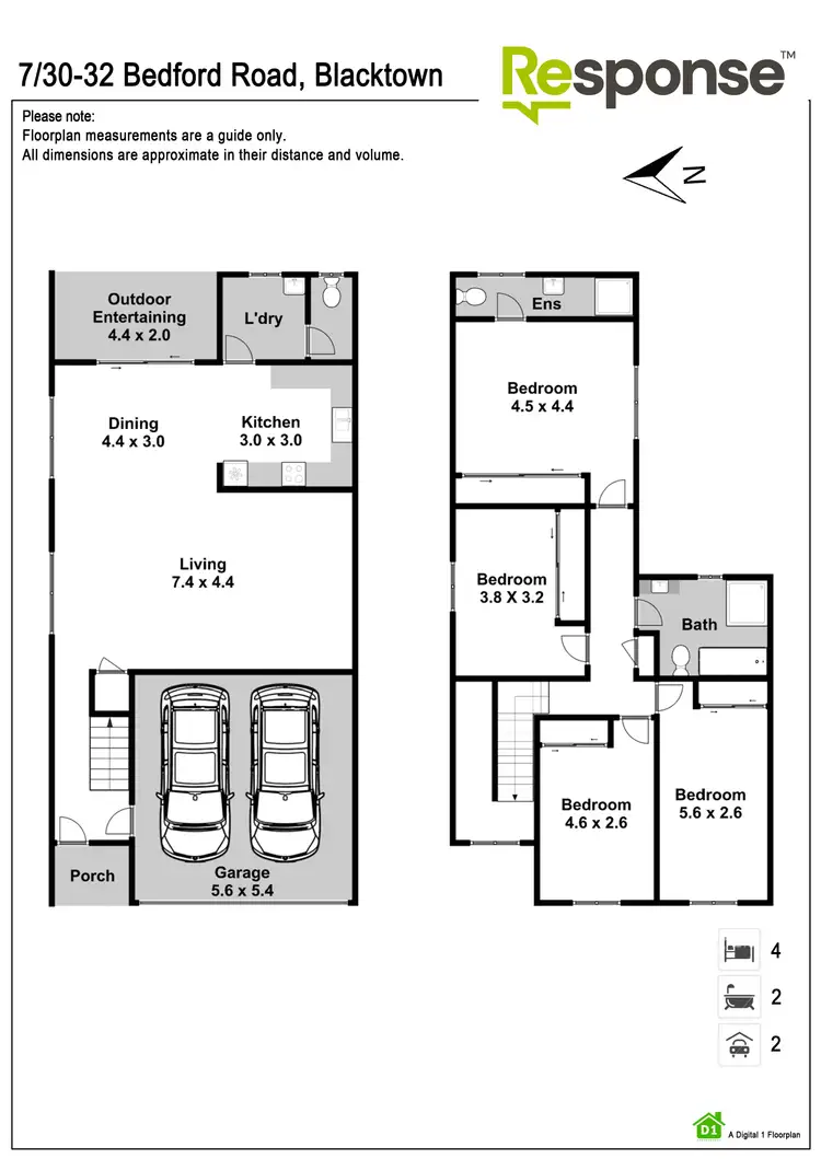 Floorplan of Homely house listing, 7/32 Bedford Road, Blacktown NSW 2148