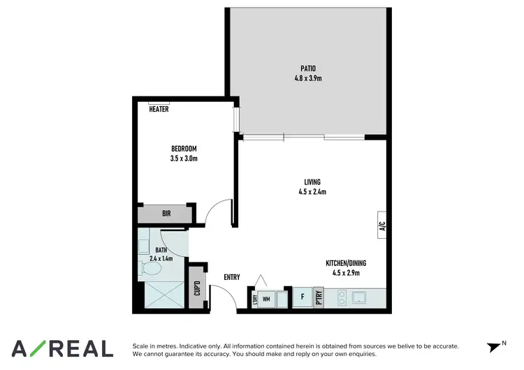 Floorplan of Homely apartment listing, G01/1011 Toorak Road, Camberwell VIC 3124