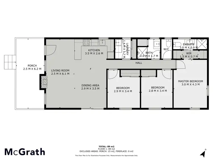 Floorplan of Homely house listing, 8 MacKay Street, Berridale NSW 2628