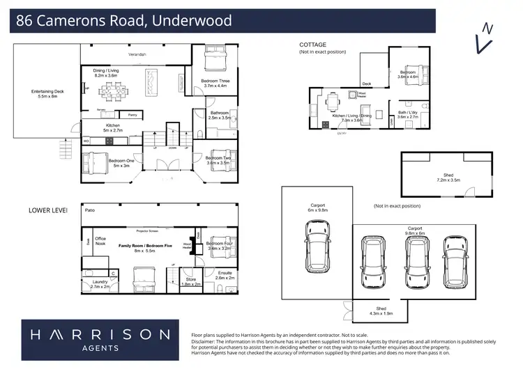 Floorplan of Homely house listing, 86 Camerons Road, Underwood TAS 7268