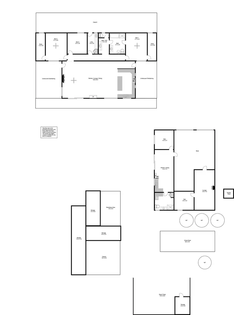 Floorplan of Homely house listing, 20-24 Bronze Wing Drive, Boston SA 5607