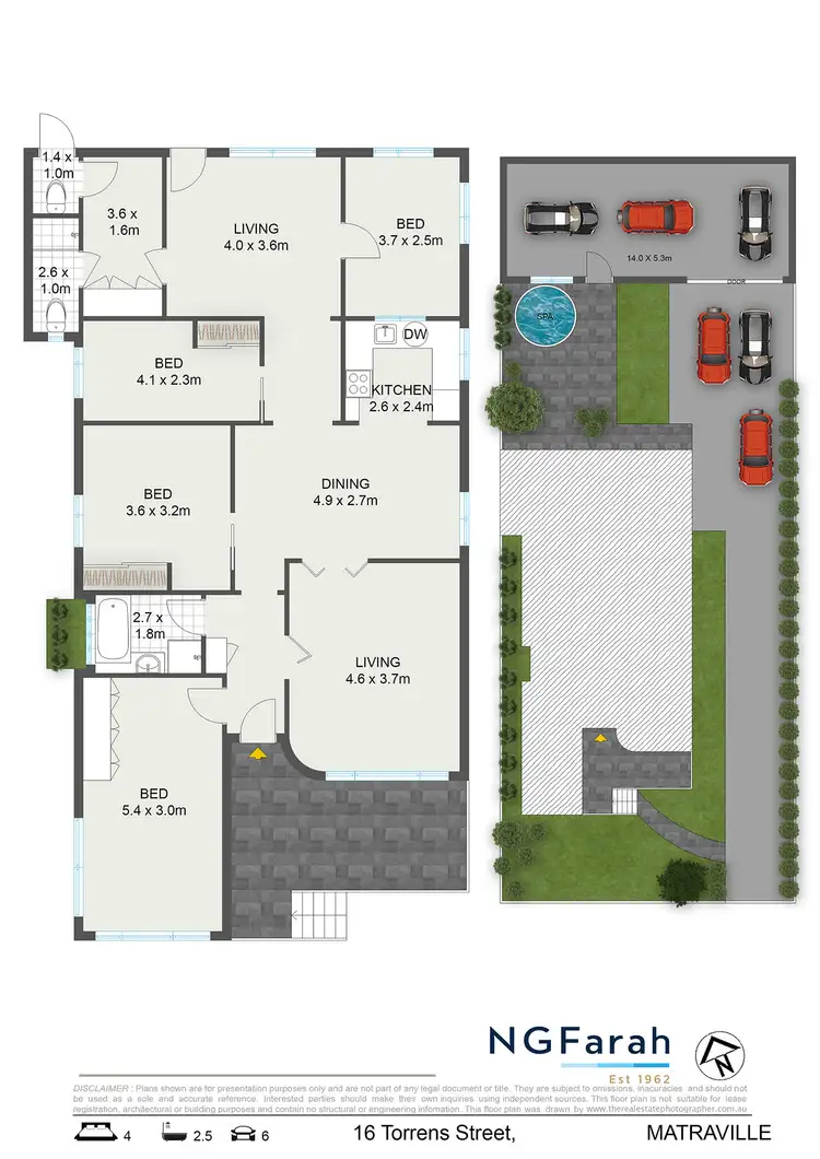 Floorplan of Homely house listing, 16 Torrens Street, Matraville NSW 2036