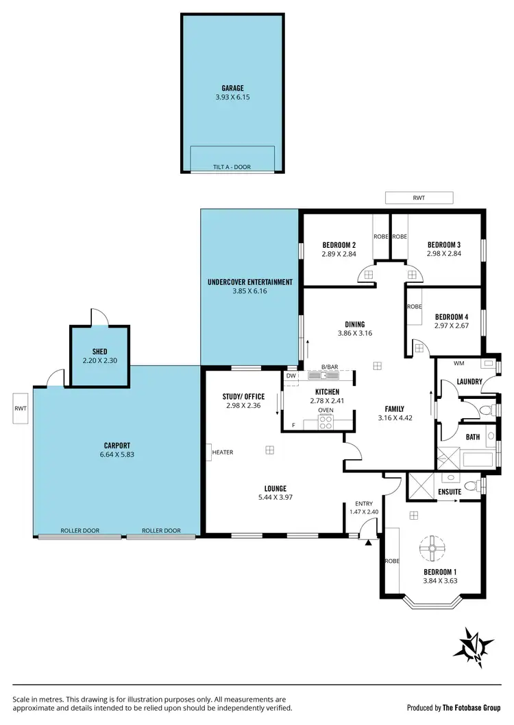 Floorplan of Homely house listing, 53 Barton Drive, Trott Park SA 5158