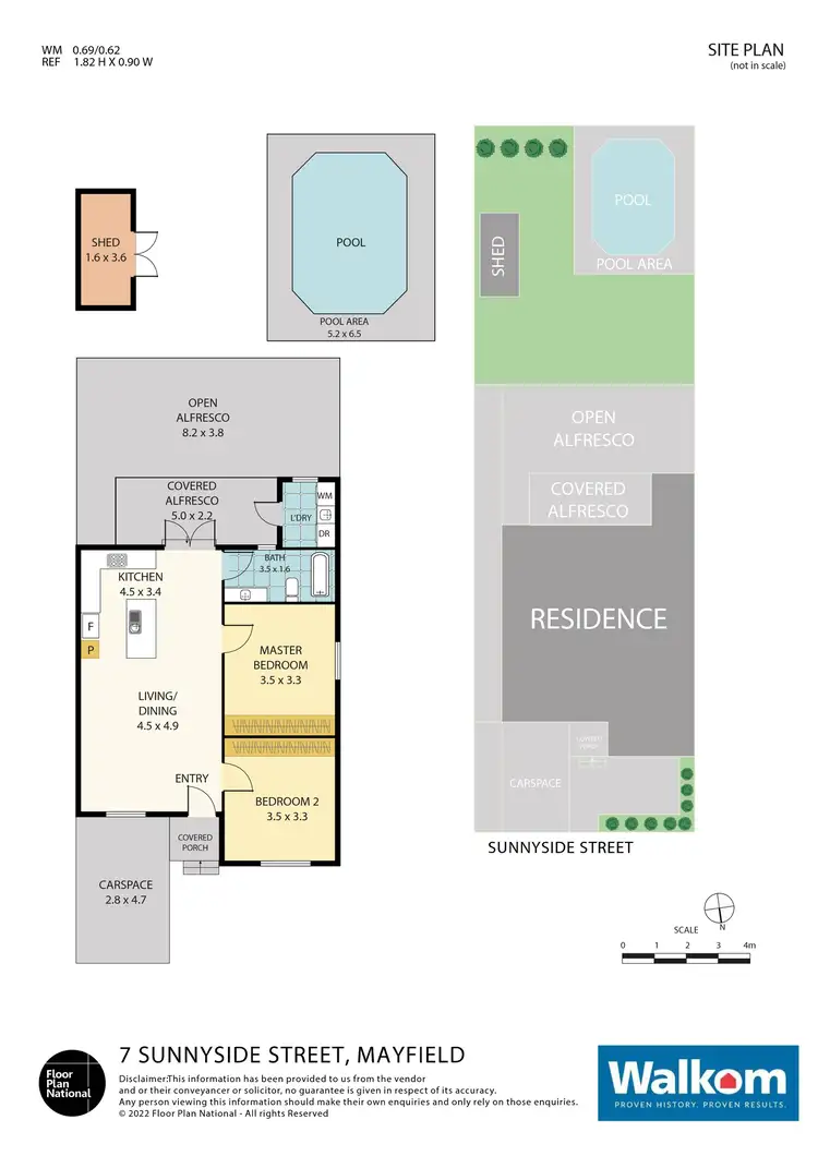 Floorplan of Homely house listing, 7 Sunnyside Street, Mayfield NSW 2304