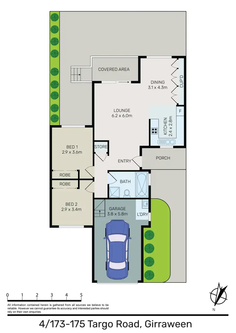 Floorplan of Homely villa listing, 4/171-175 Targo Road, Girraween NSW 2145
