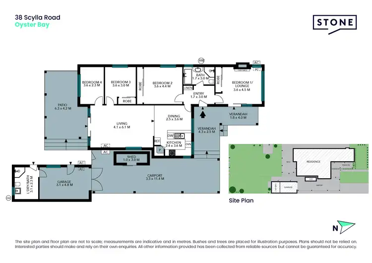 Floorplan of Homely house listing, 38 Scylla Road, Oyster Bay NSW 2225