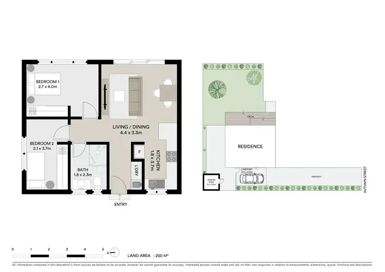 Floorplan of Homely unit listing, 2/166 Autumn Street, Geelong West VIC 3218