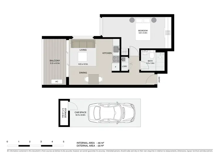 Floorplan of Homely apartment listing, 113/159 Frederick Street, Bexley NSW 2207