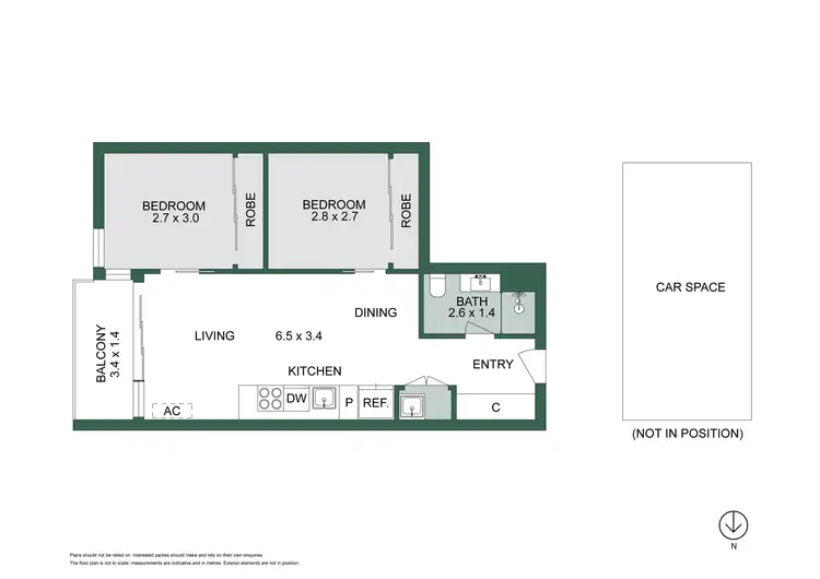 Floorplan of Homely apartment listing, 405/19 Regent Street, Prahran VIC 3181