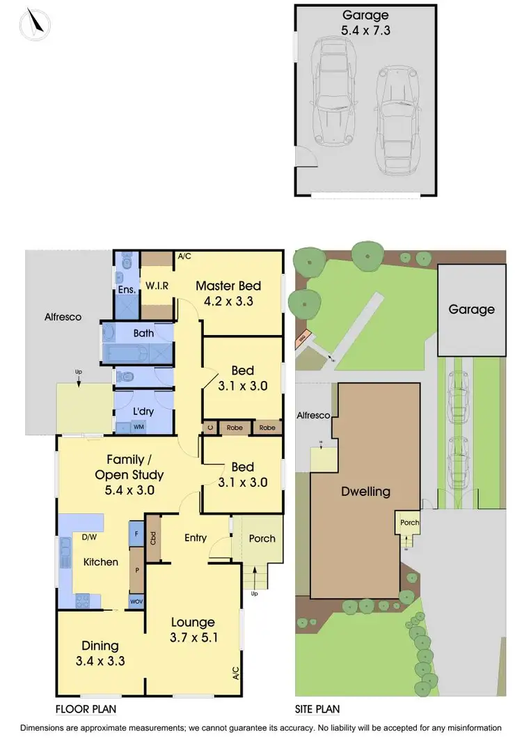 Floorplan of Homely house listing, 15 Buckmaster Drive, Mill Park VIC 3082