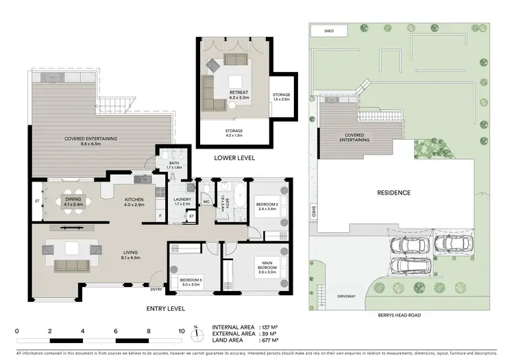 Floorplan of Homely house listing, 23 Berrys Head Road, Narara NSW 2250