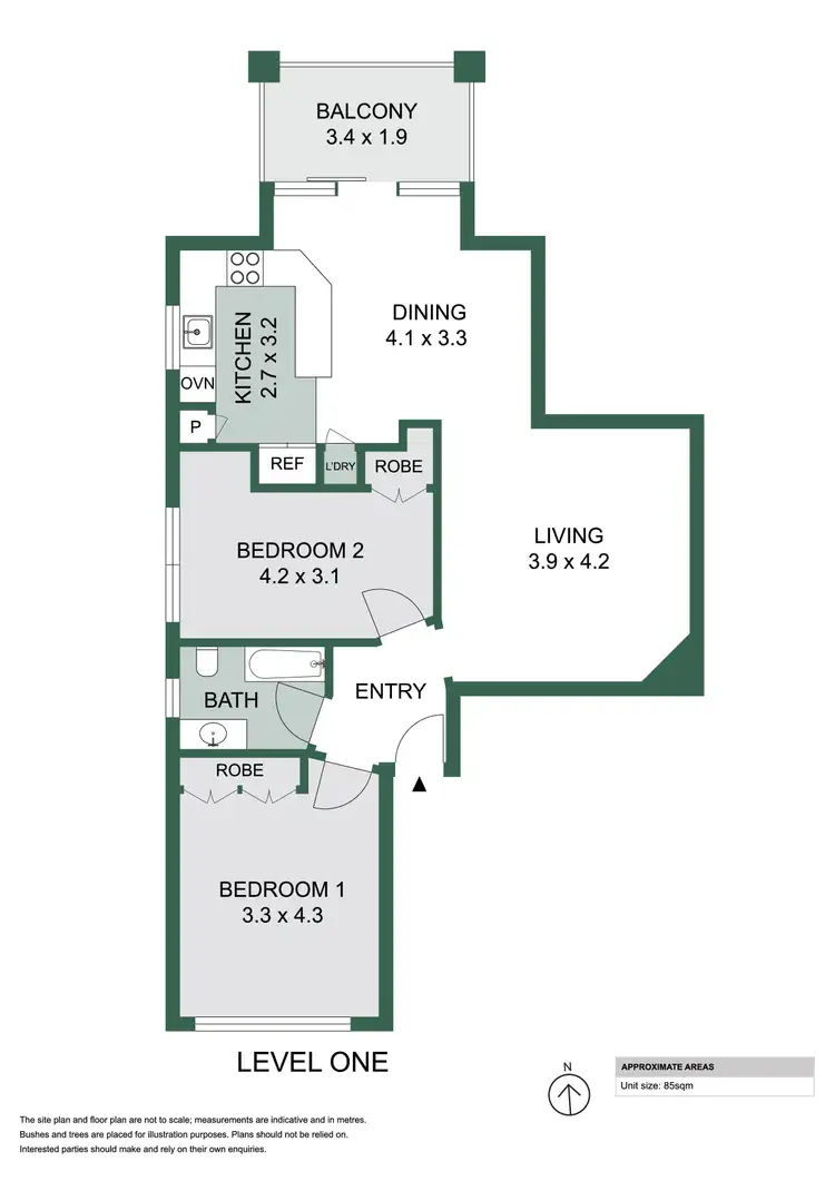 Floorplan of Homely apartment listing, 4/24 Chester Street, Woollahra NSW 2025