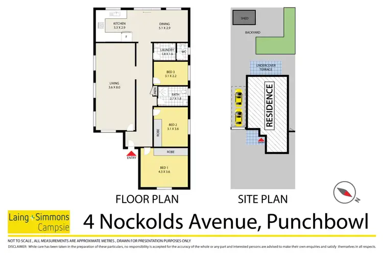 Floorplan of Homely house listing, 4 Nockolds Avenue, Punchbowl NSW 2196