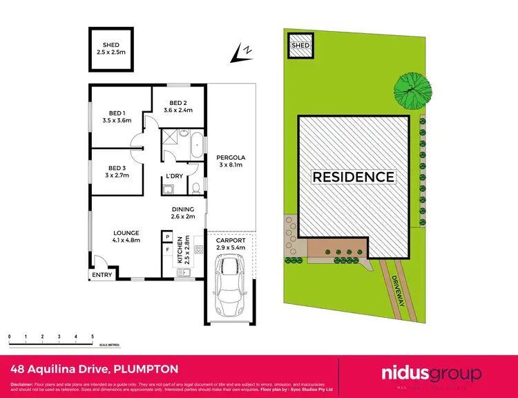 Floorplan of Homely house listing, 48 Aquilina Drive, Plumpton NSW 2761