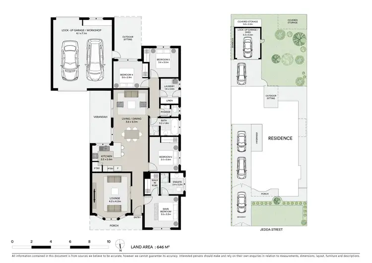 Floorplan of Homely house listing, 100 Jedda Street, Bell Post Hill VIC 3215