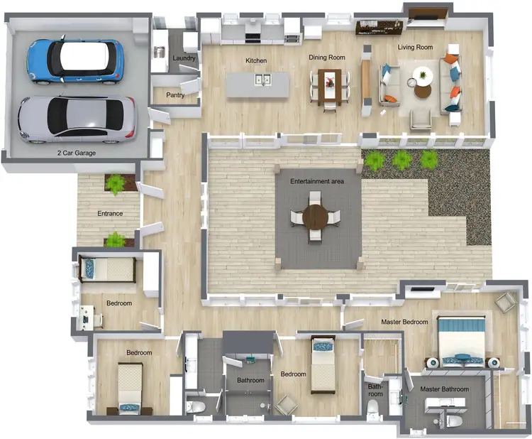 Floorplan of Homely house listing, 20 Moore Road, Kewarra Beach QLD 4879