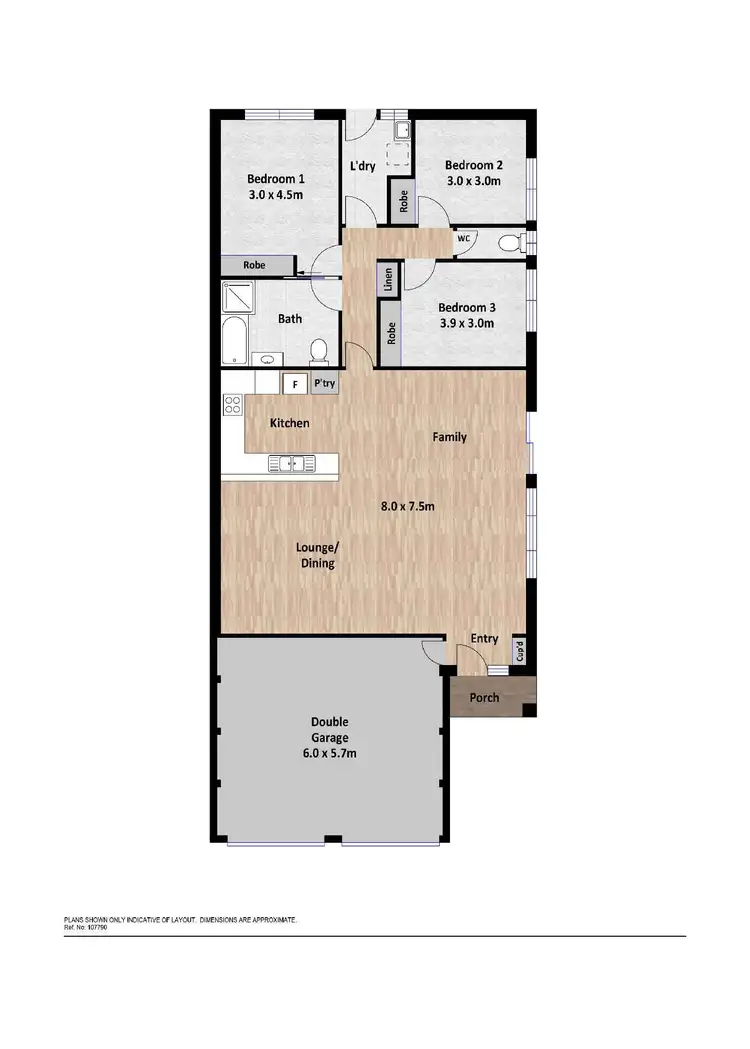 Floorplan of Homely house listing, 4 Findon Place, Isabella Plains ACT 2905