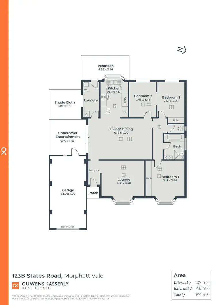Floorplan of Homely house listing, 123b States Road, Morphett Vale SA 5162