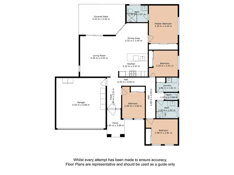Floorplan of Homely house listing, 42 Peachfield Drive, Morayfield QLD 4506