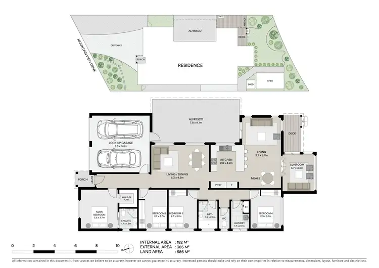 Floorplan of Homely house listing, 35 Mountain View Drive, Woongarrah NSW 2259